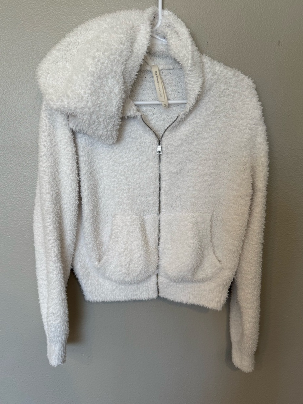 The Group By Babaton White Retreat Hoodie